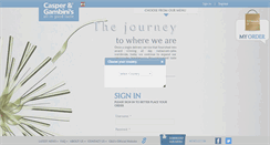 Desktop Screenshot of ordercasper.com